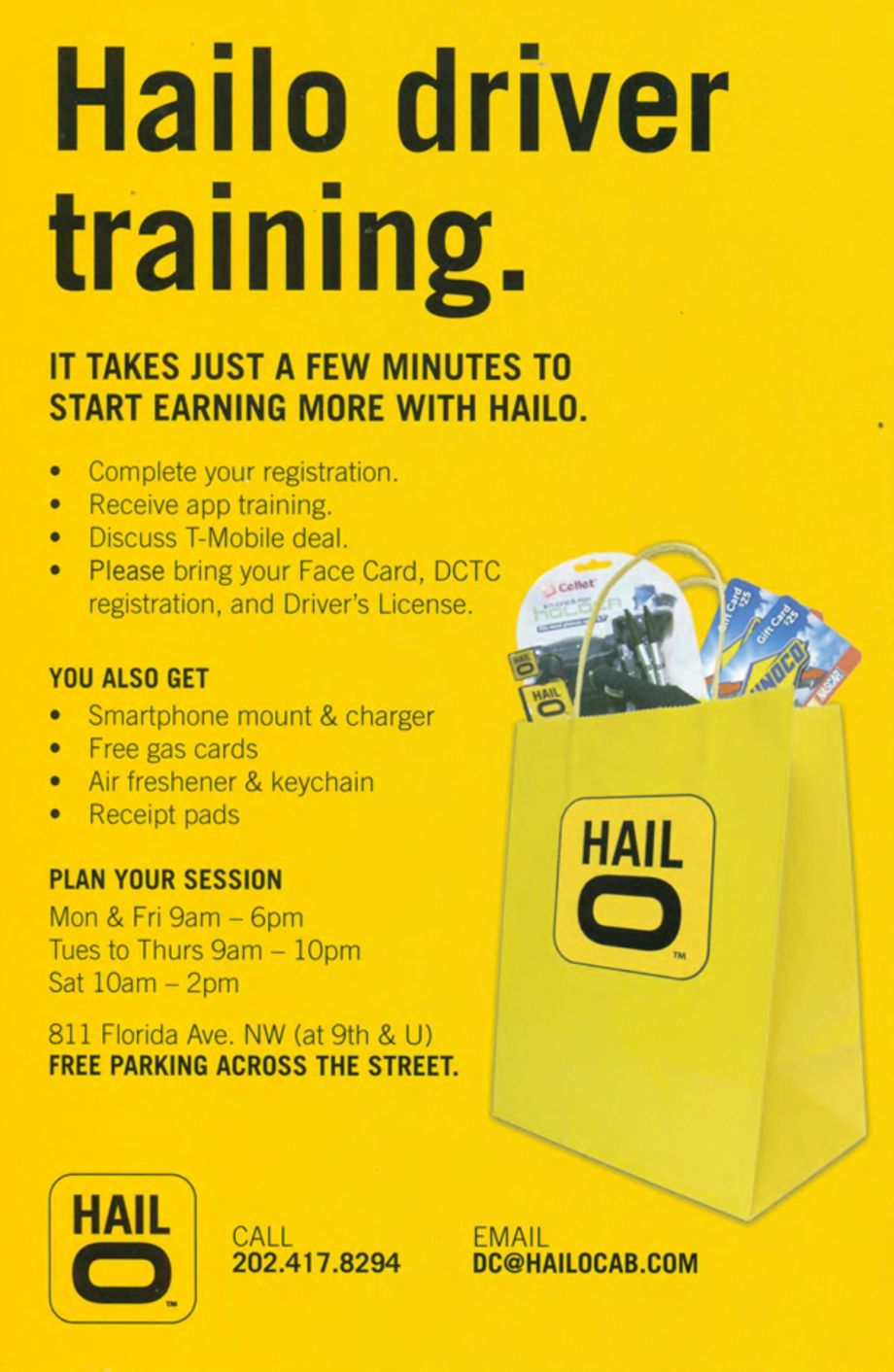 Hailo driver training