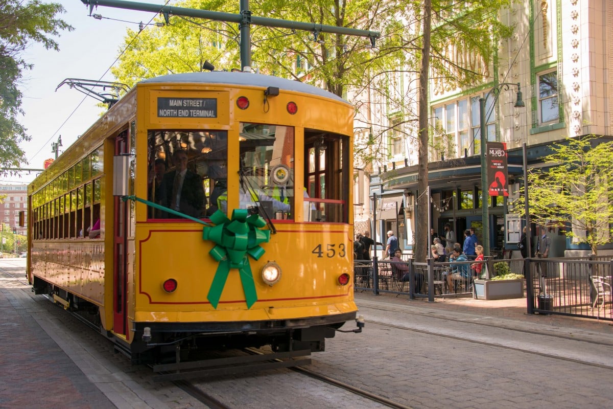 Ride the Downtown Memphis Trolley