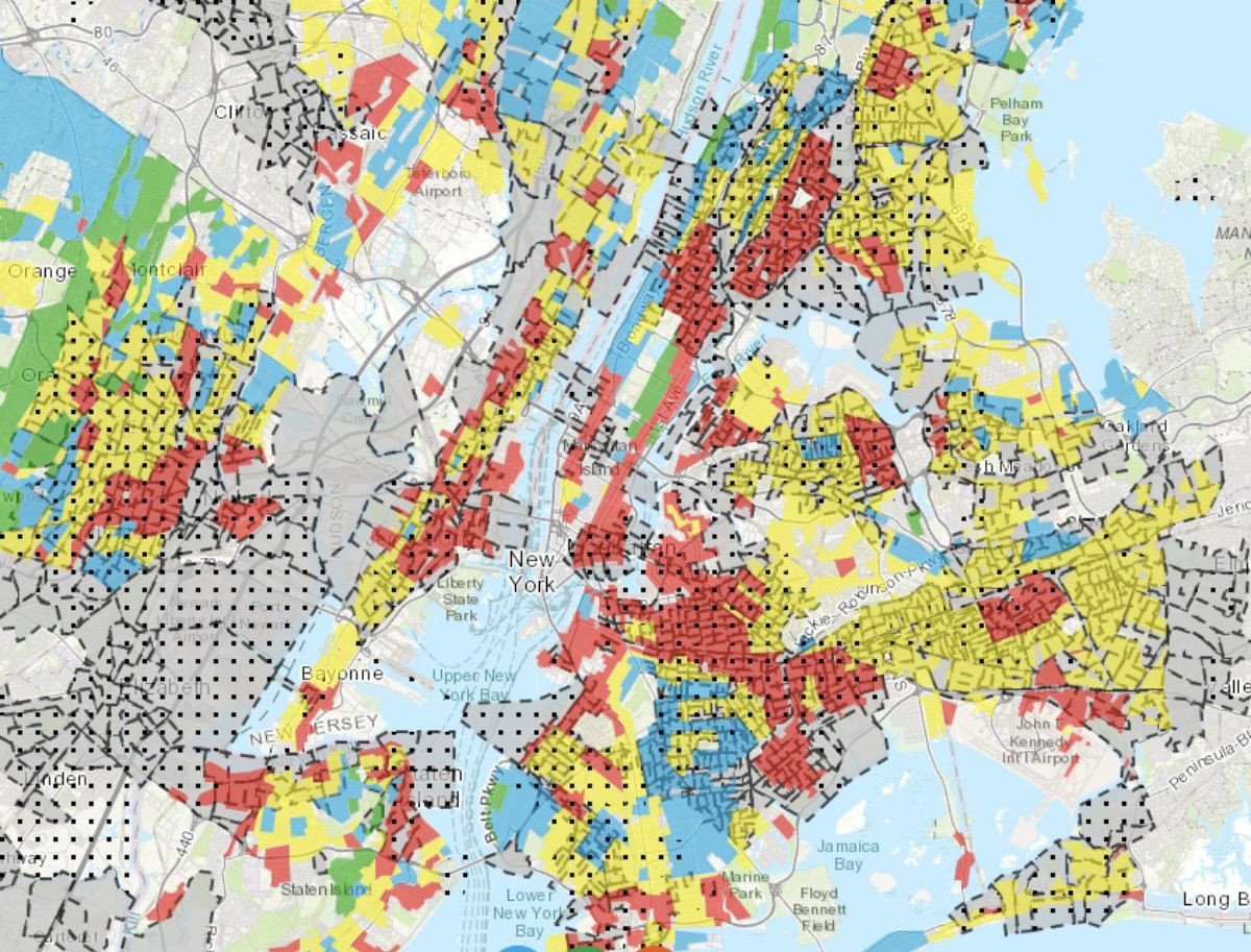These 5 Neighborhood Maps Show Roots Of Gentrification 1665