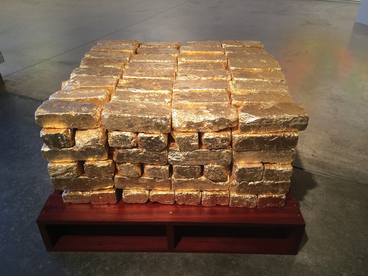 Why a Chicago Artist Is Connecting Blight to Gold Bricks