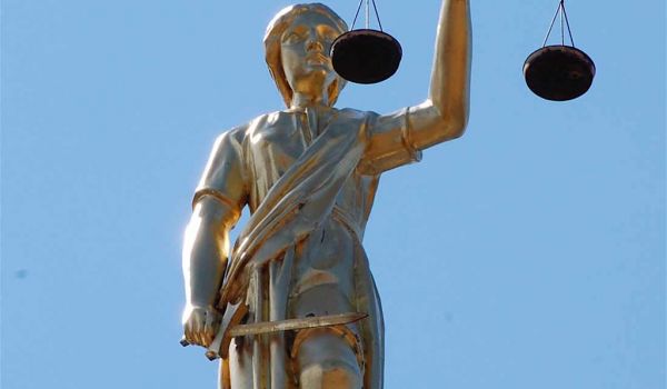 Justice statue