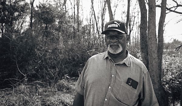 Walter Moorer, a resident of Africatown in Mobile.