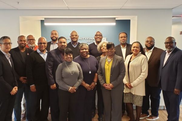 The members of African American Alliance of CDFI CEOs