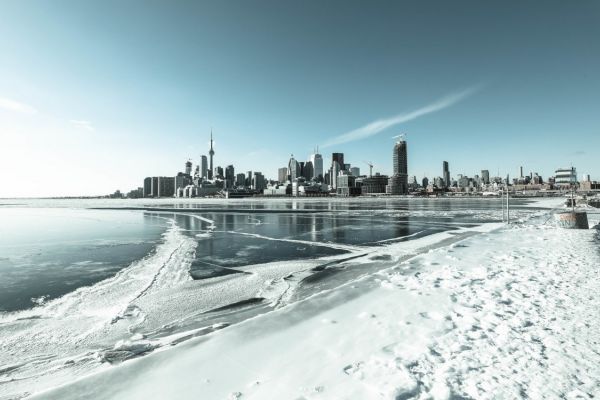 Toronto in winter