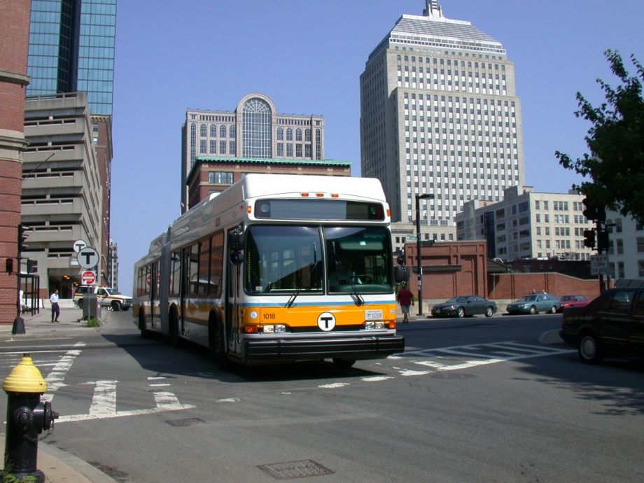 Boston MBTA bus