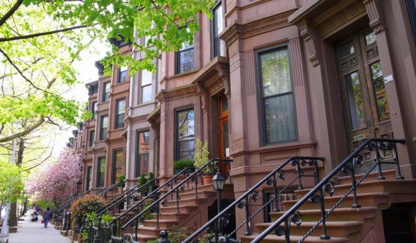 Rowhomes in Park Slope, Brooklyn