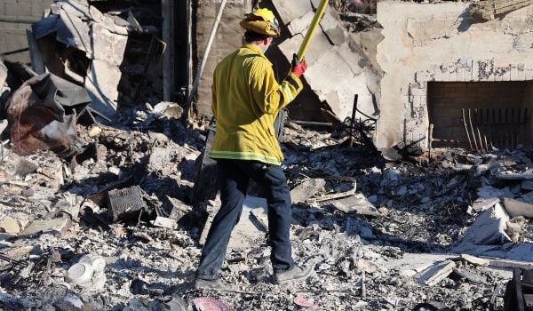 2025 Eaton wildfires in Los Angeles County.