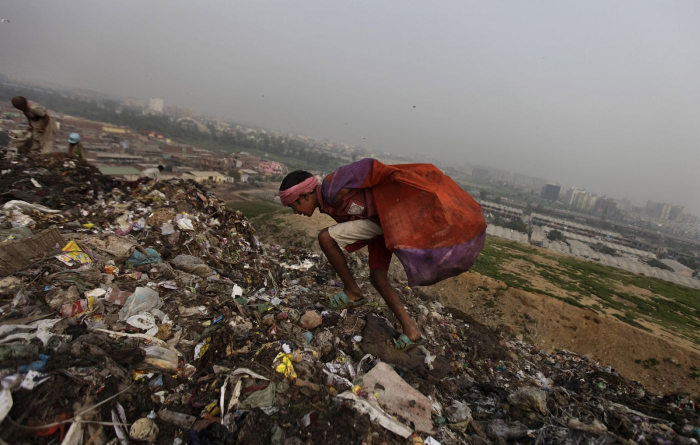 In Nepal's capital, piles of garbage put off tourists and residents