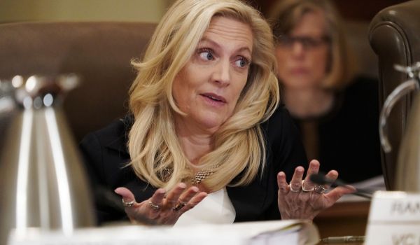Federal Reserve Governor Lael Brainard speaking in an Oct. 31, 2018 file photo.