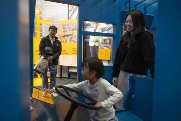 New York Hall of Science’s newest exhibit CityWorks.