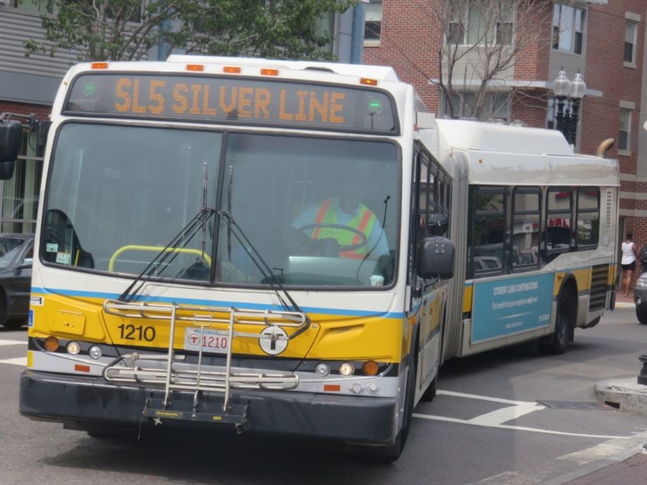 Boston T bus