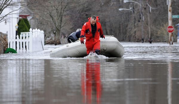 Flooding in Providence, Rhode Island