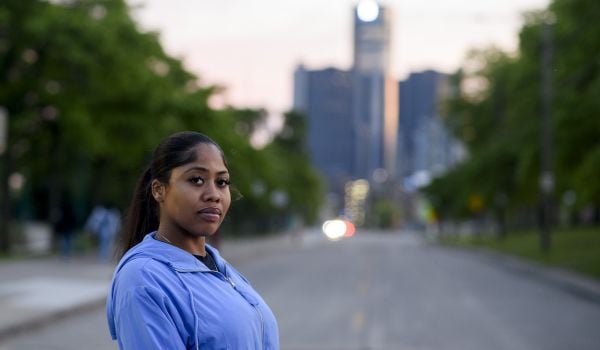 Armani Arnold in Detroit