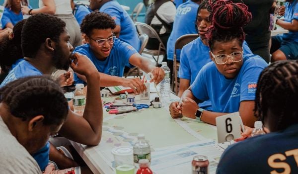 A community engagement event in NYC