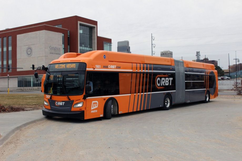 orange bus 