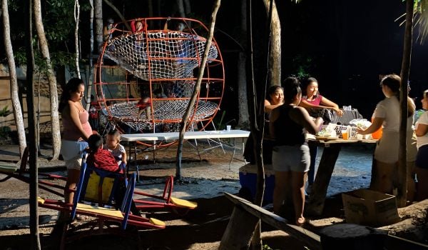 The Chillin’ Orange, a co-designed placemaking project in Tulum, Mexico