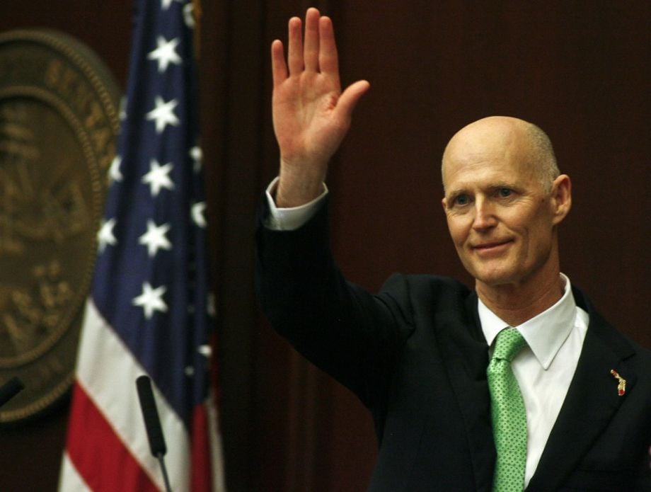 How close were the results for the 2014 Florida governor's race?