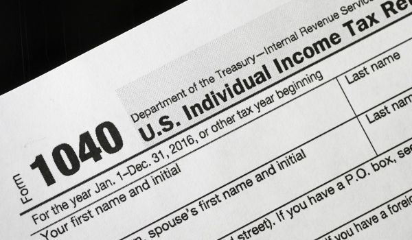1040 Tax form