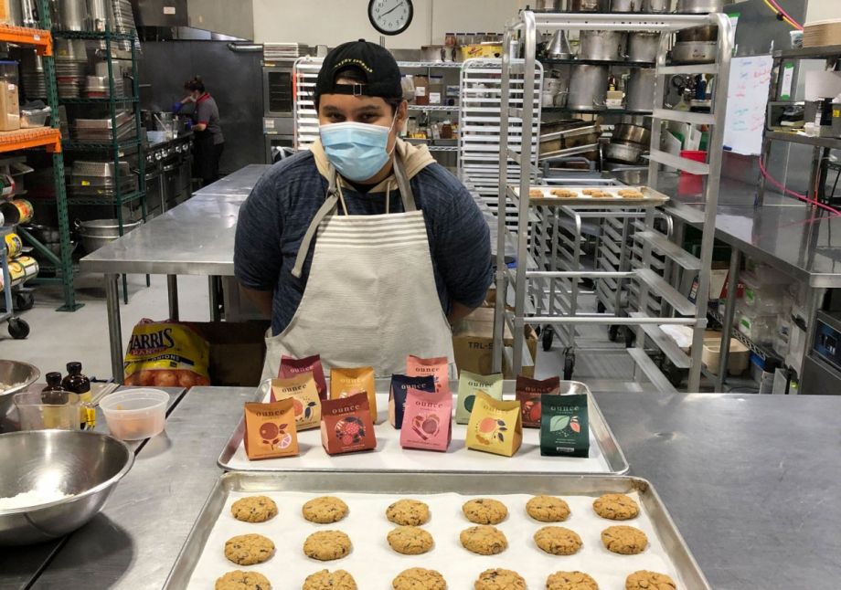 Inside Ounce Cookies' manufacturing plant