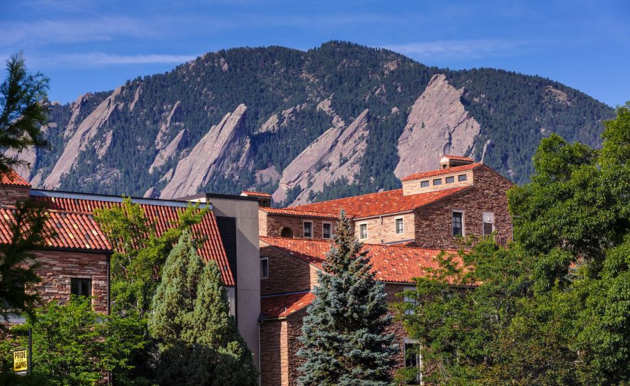 CU Boulder campus