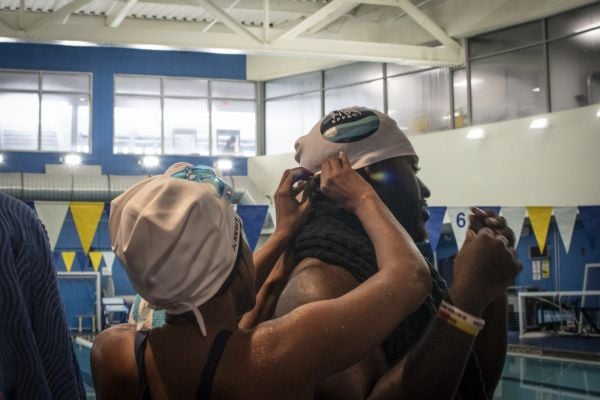 Members of the NYCHA Swim Corps program