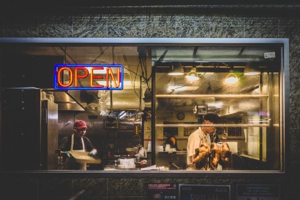 A restaurant in New York City's Chinatown.