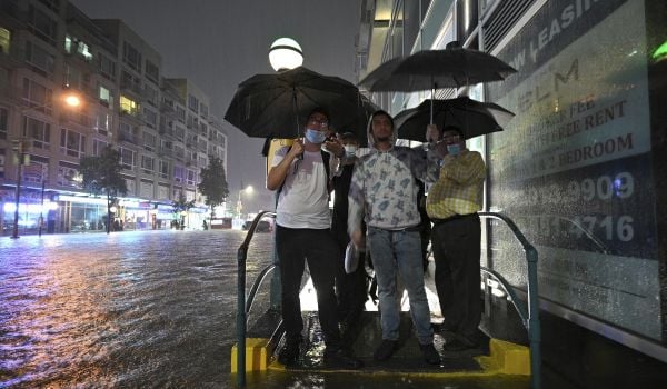 New York City inundated by Hurricane Ida
