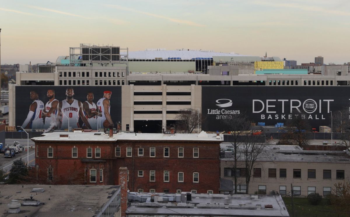 DETROIT PISTONS OPEN NEW TRAINING FACILITY AND CORPORATE HEADQUARTERS IN  MIDTOWN